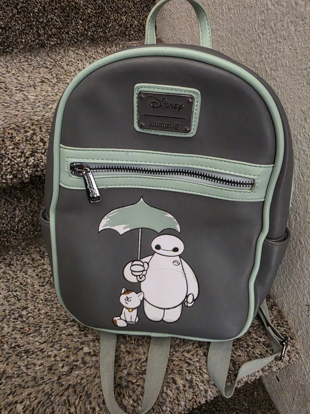Loungefly Disney Big Hero 6 Baymax & Hairy Baby Mini Backpack - BoxLunch Exclusi